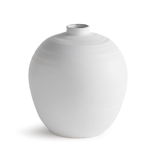 Napa White ANDORRA VASE 13.75"