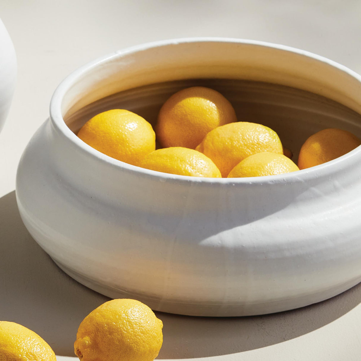 Napa White MIRELA DECORATIVE BOWL