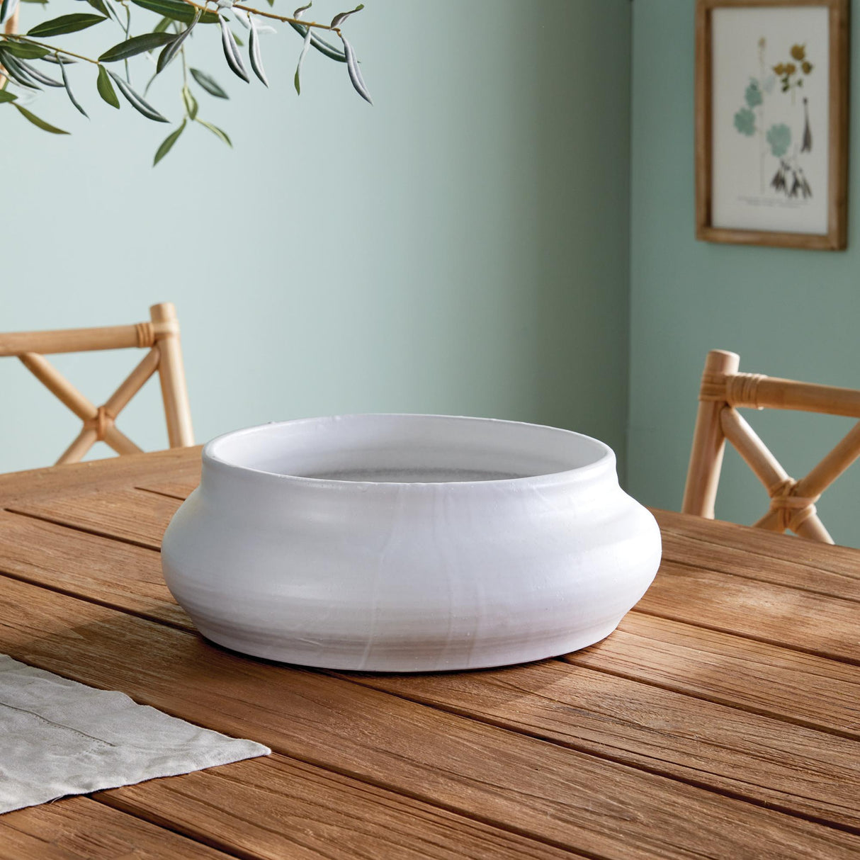 Napa White MIRELA DECORATIVE BOWL