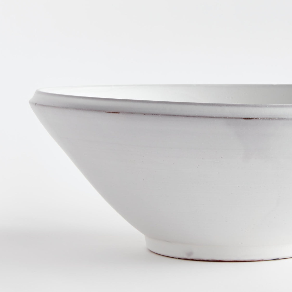Napa White MIRELA GRANDE DECORATIVE BOWL