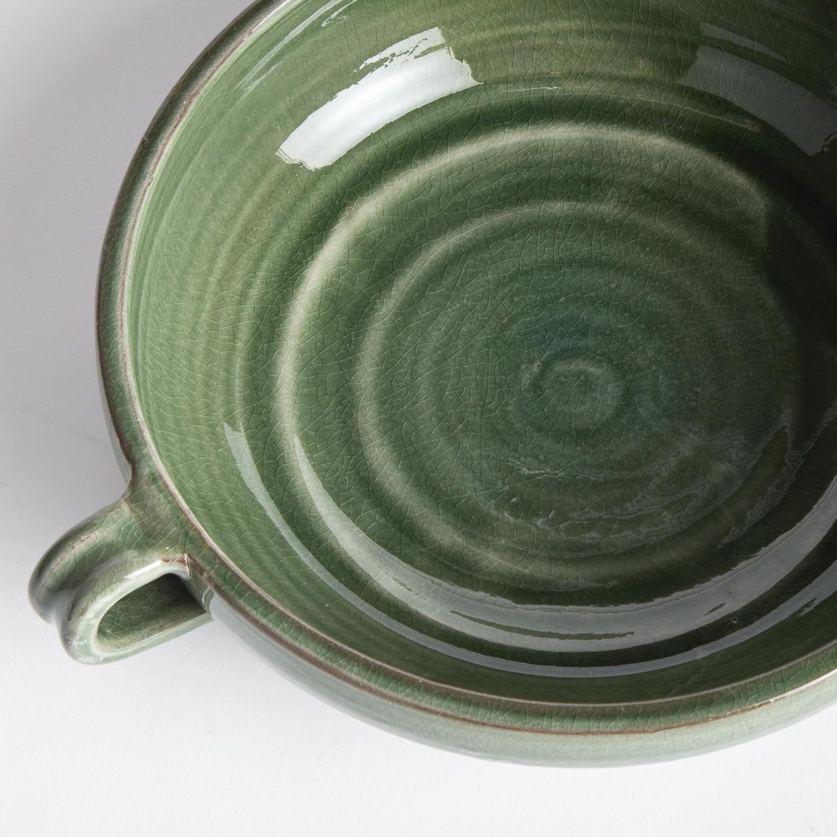 Napa Green/Natural MAISHA DECORATIVE BOWL