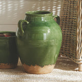 Napa Green/Natural MAISHA VASE