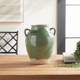 Napa Green/Natural MAISHA VASE