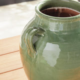 Napa Green/Natural MAISHA VASE