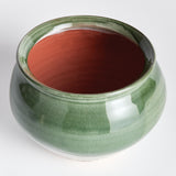 Napa Green/Natural MAISHA DRUM VASE