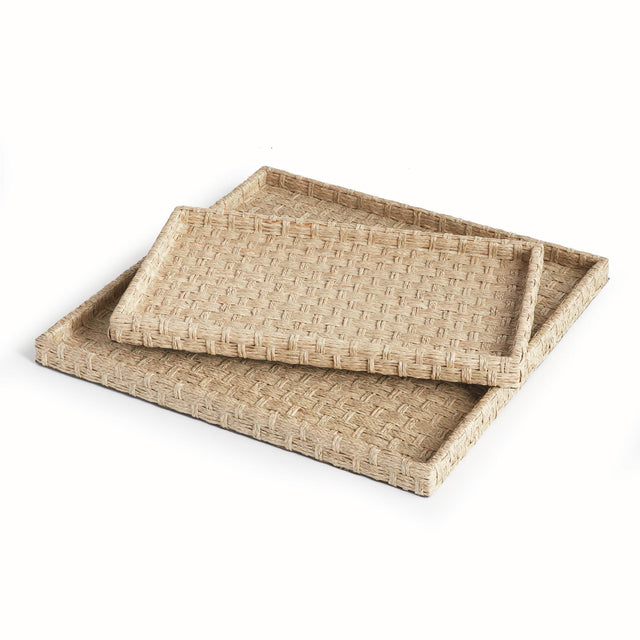 Napa Natural WYNN TRAYS LARGE, SET OF 2