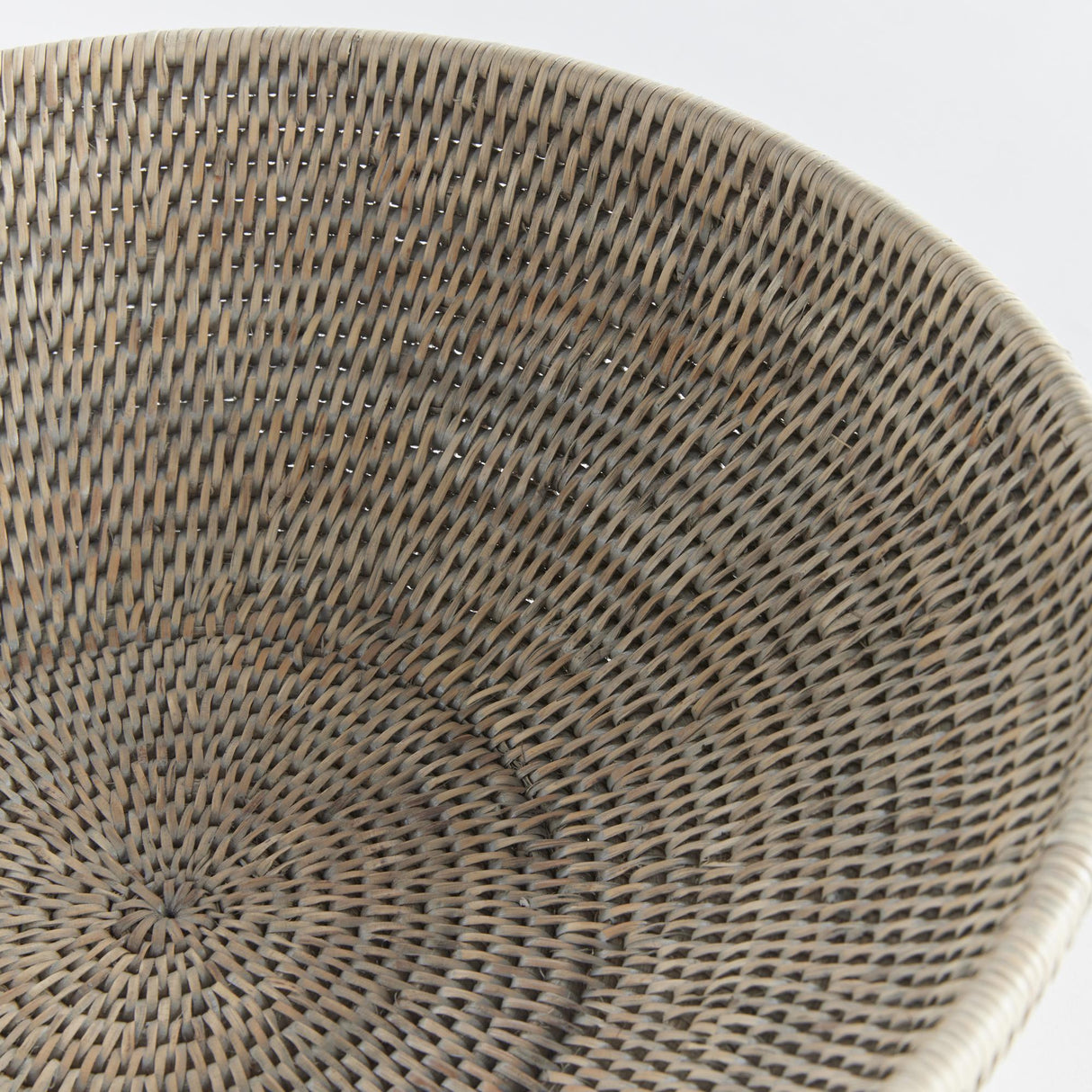 Napa Graywash BURMA RATTAN OFFERING BOWL