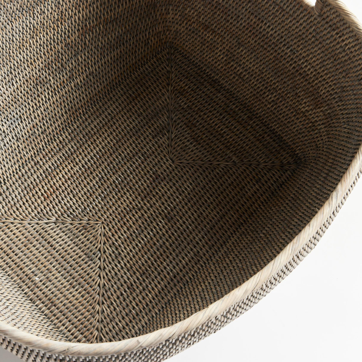 Napa Graywash BURMA RATTAN FAMILY BASKETS, SET OF 3