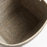 Napa Graywash BURMA RATTAN FAMILY BASKETS, SET OF 3