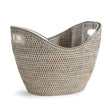 Napa Graywash BURMA RATTAN BEVERAGE TUB LARGE