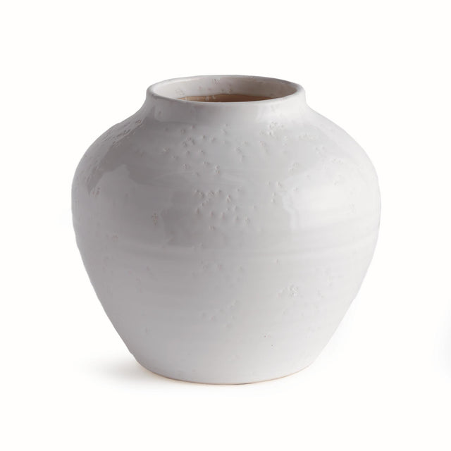 Napa White TALULLAH WIDE VASE