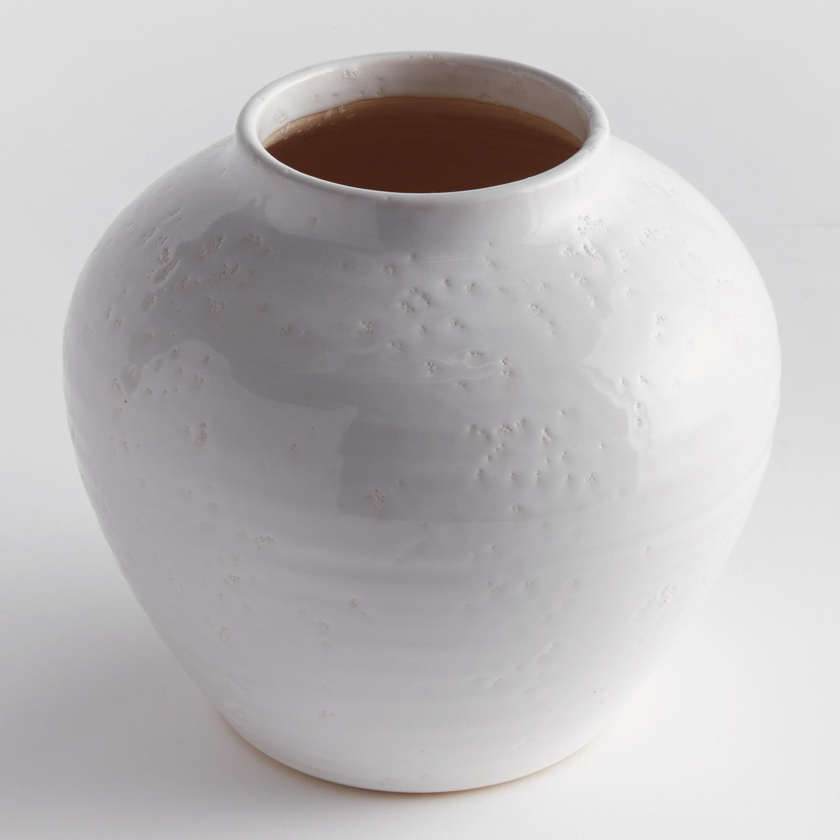 Napa White TALULLAH WIDE VASE