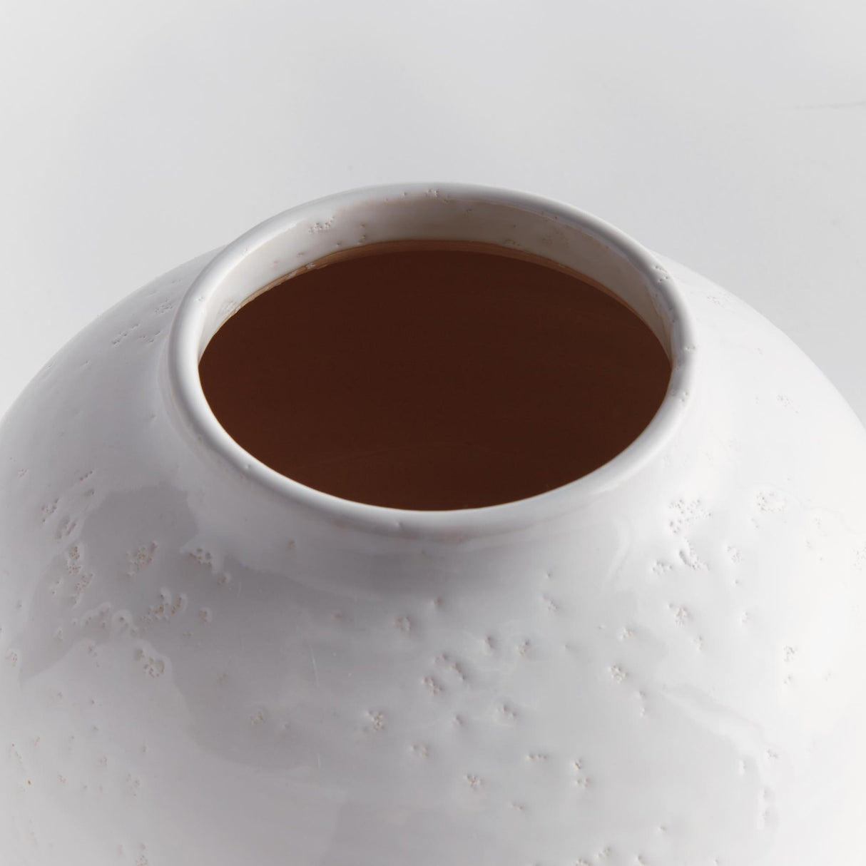 Napa White TALULLAH WIDE VASE