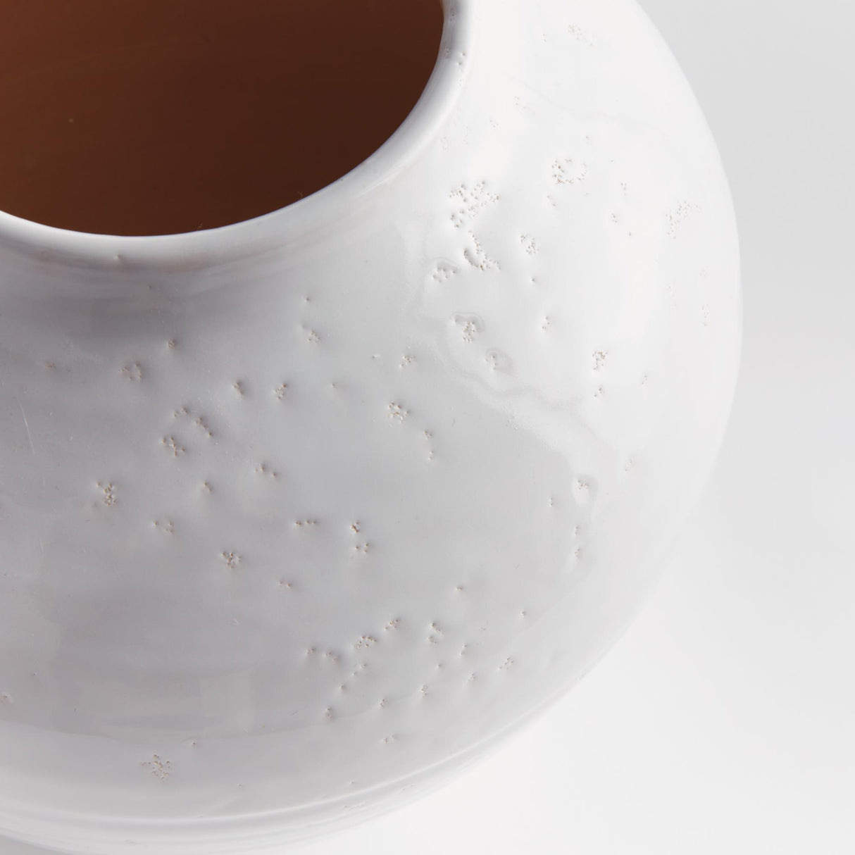 Napa White TALULLAH WIDE VASE