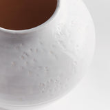 Napa White TALULLAH WIDE VASE