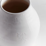 Napa White TALULLAH NARROW VASE LARGE