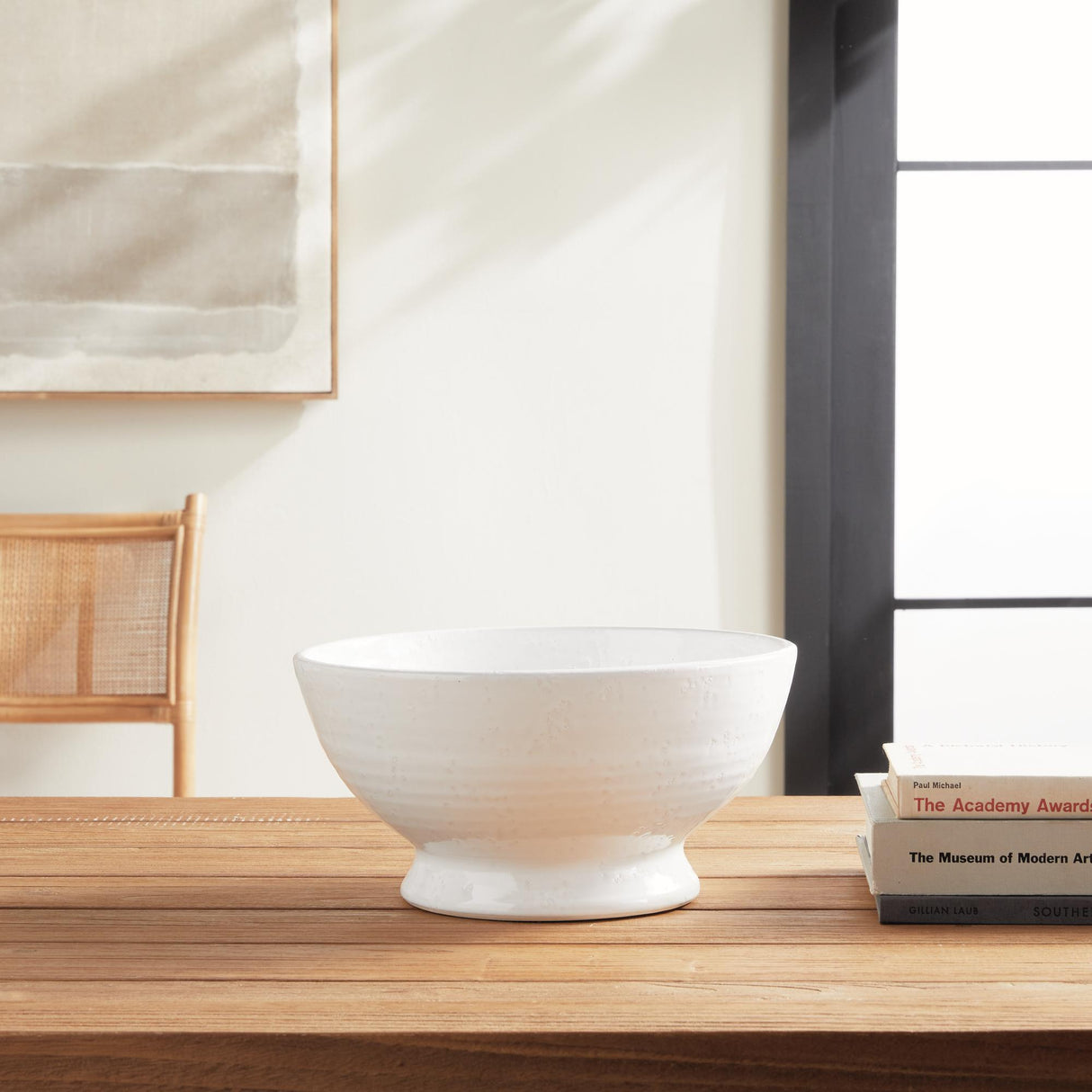 Napa White TALULLAH DECORATIVE BOWL LARGE