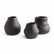 Napa Black TABITHA BUD VASES, SET OF 3