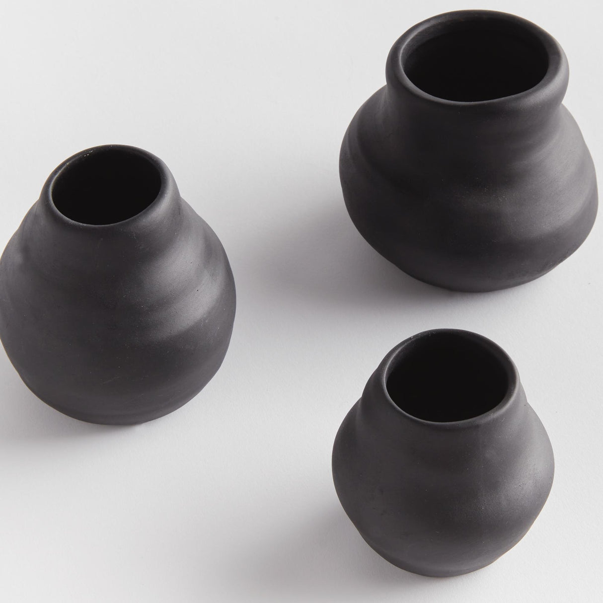 Napa Black TABITHA BUD VASES, SET OF 3