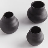 Napa Black TABITHA BUD VASES, SET OF 3