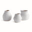 Napa White TABITHA BUD VASES, SET OF 3