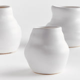 Napa White TABITHA BUD VASES, SET OF 3