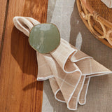 Napa Taupe AVERY DINNER NAPKINS, SET OF 4