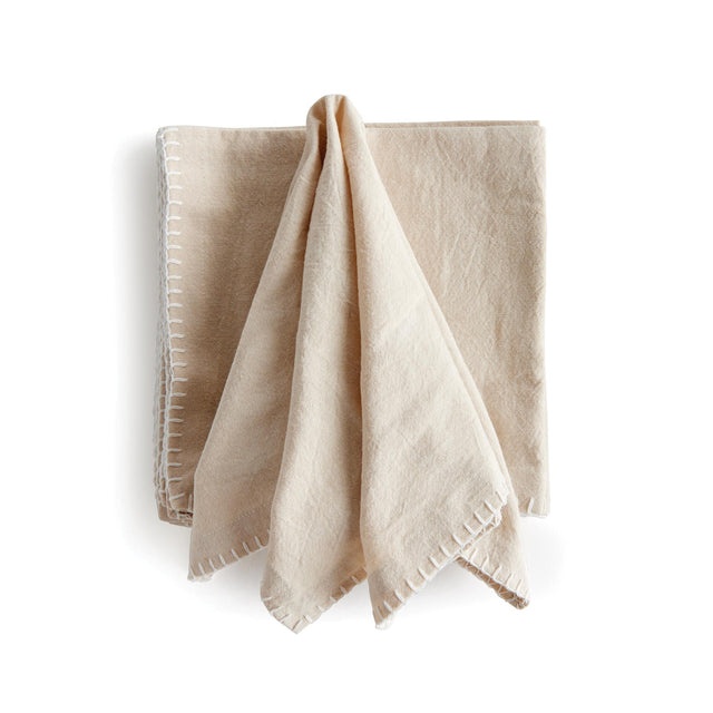 Napa Taupe ADDIE DINNER NAPKINS, SET OF 4