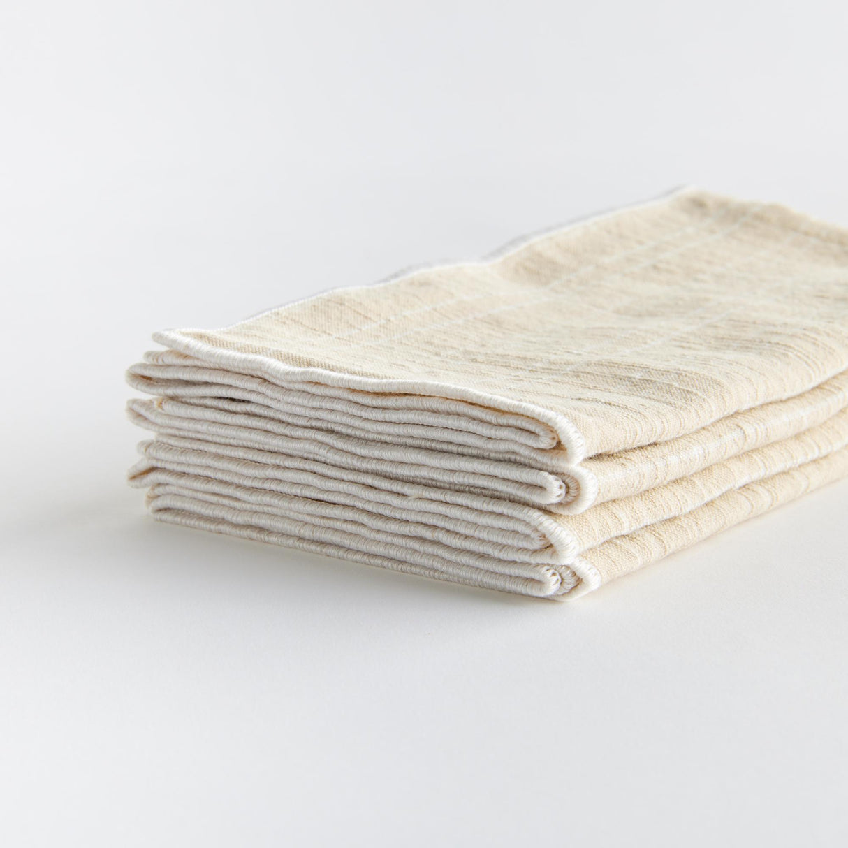 Napa Taupe ARCH DINNER NAPKINS, SET OF 4
