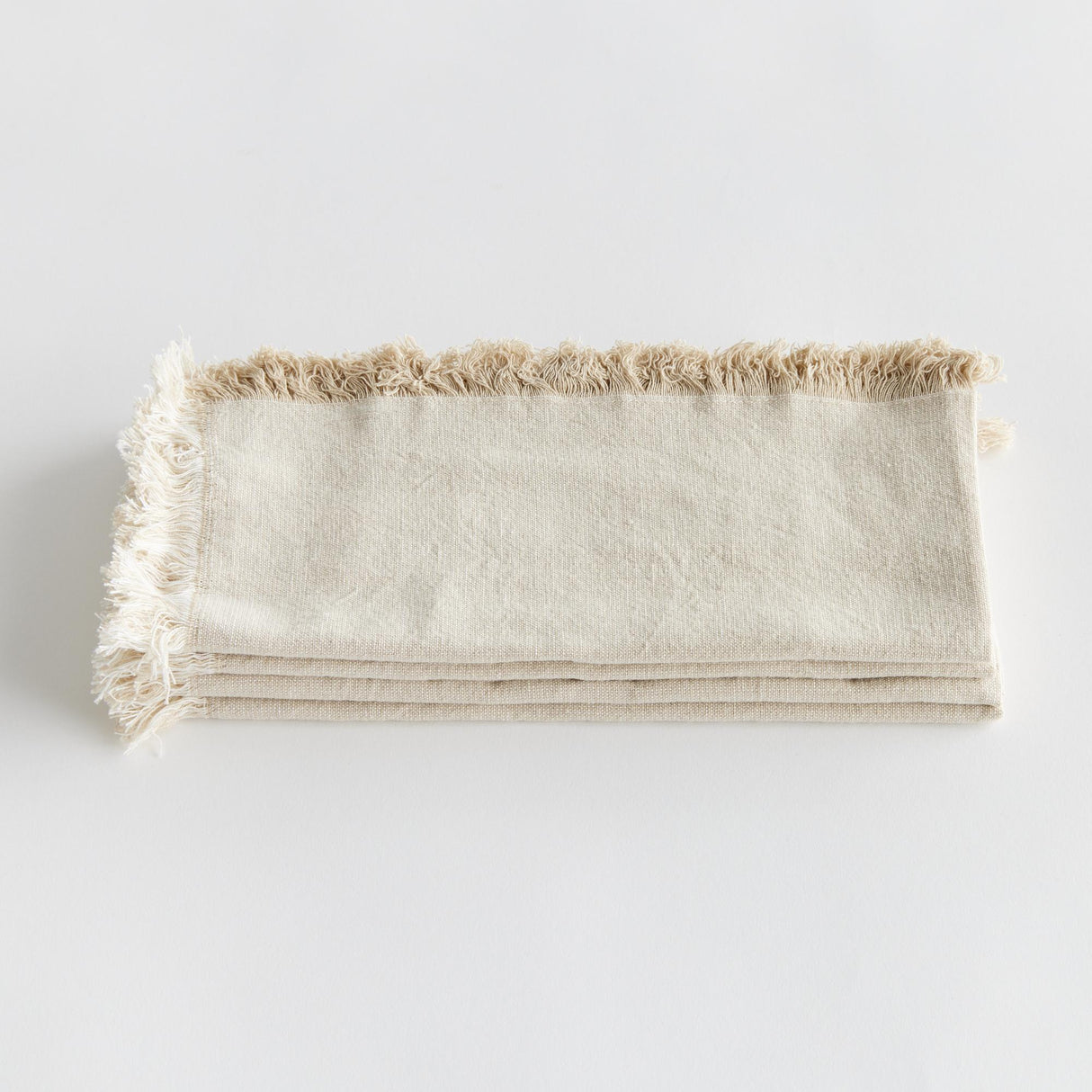 Napa Taupe AURA DINNER NAPKINS, SET OF 4
