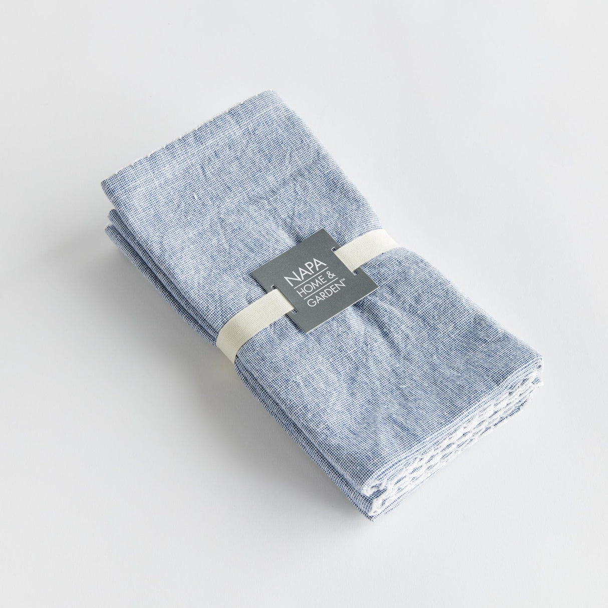 Napa Blue BREA DINNER NAPKINS, SET OF 4