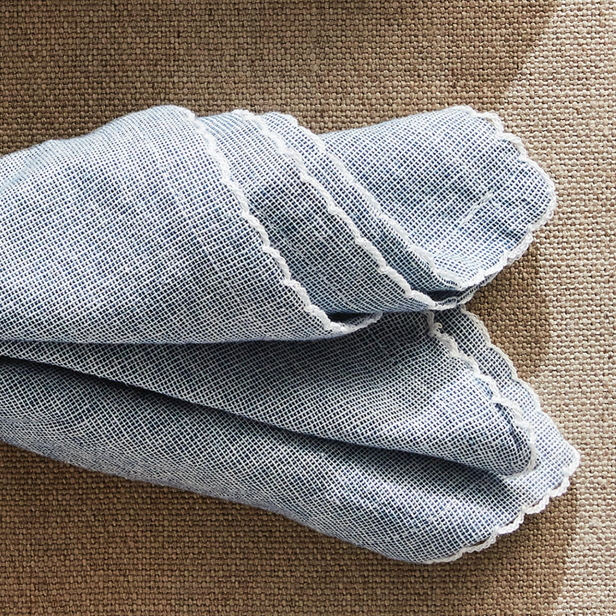 Napa Blue BREA DINNER NAPKINS, SET OF 4