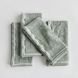 Napa Green VERDI DINNER NAPKINS, SET OF 4