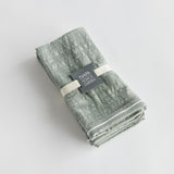 Napa Green VERDI DINNER NAPKINS, SET OF 4