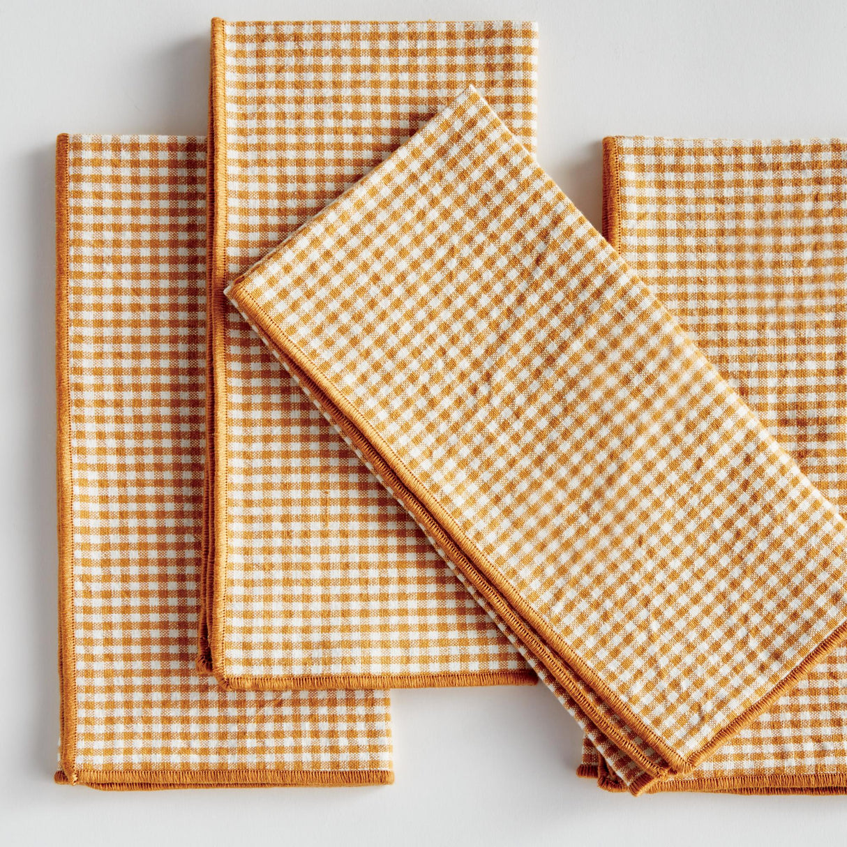Napa Ochre SIDNEY NAPKINS, SET OF 4