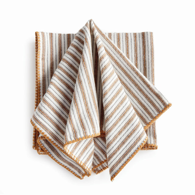 Napa Ochre SUTTON NAPKINS, SET OF 4