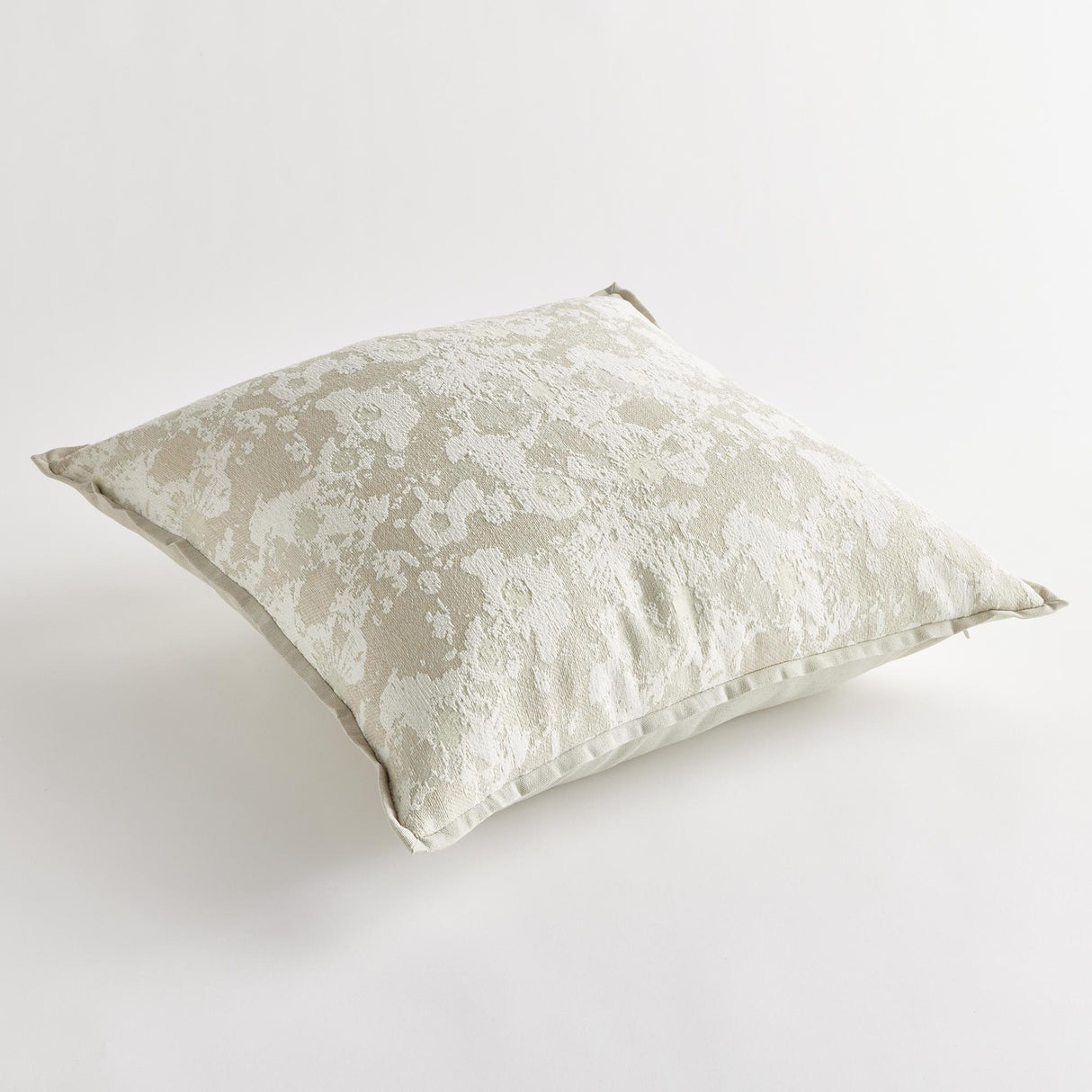 Napa Celadon/Ecru, Back: Celadon SOFIA SQUARE INDOOR-OUTDOOR PILLOW 24"