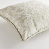 Napa Celadon/Ecru, Back: Celadon SOFIA SQUARE INDOOR-OUTDOOR PILLOW 24"