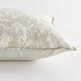 Napa Celadon/Ecru, Back: Celadon SOFIA SQUARE INDOOR-OUTDOOR PILLOW 24"