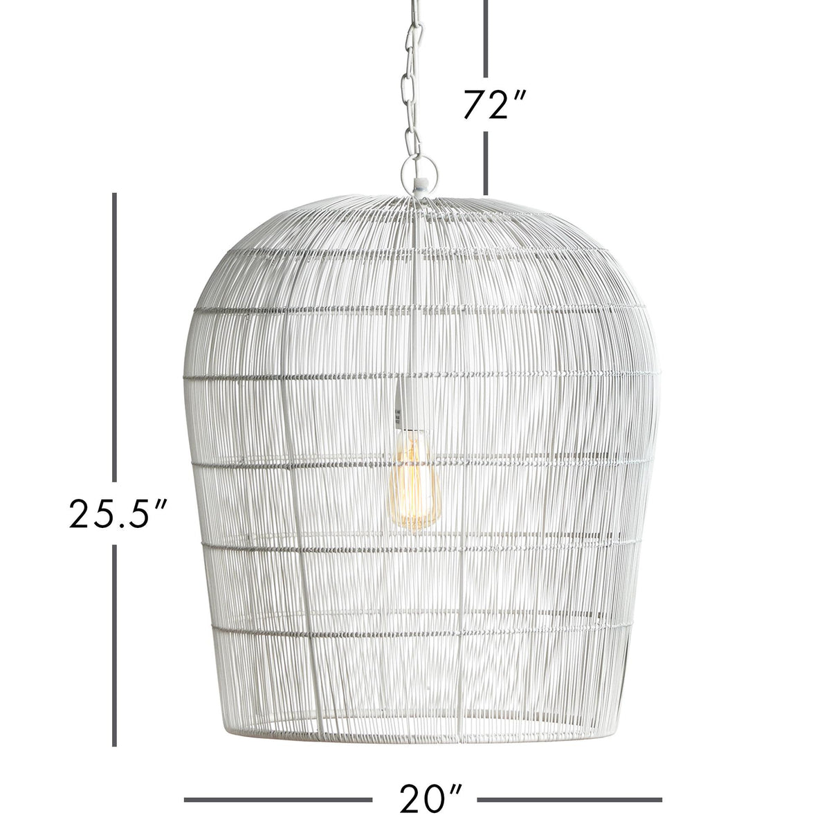 Napa White Lucia Pendant
