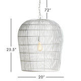 Napa White Lucia Pendant