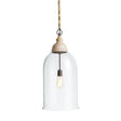 Napa Whitewash VINTNER'S CLOCHE PENDANT 29"