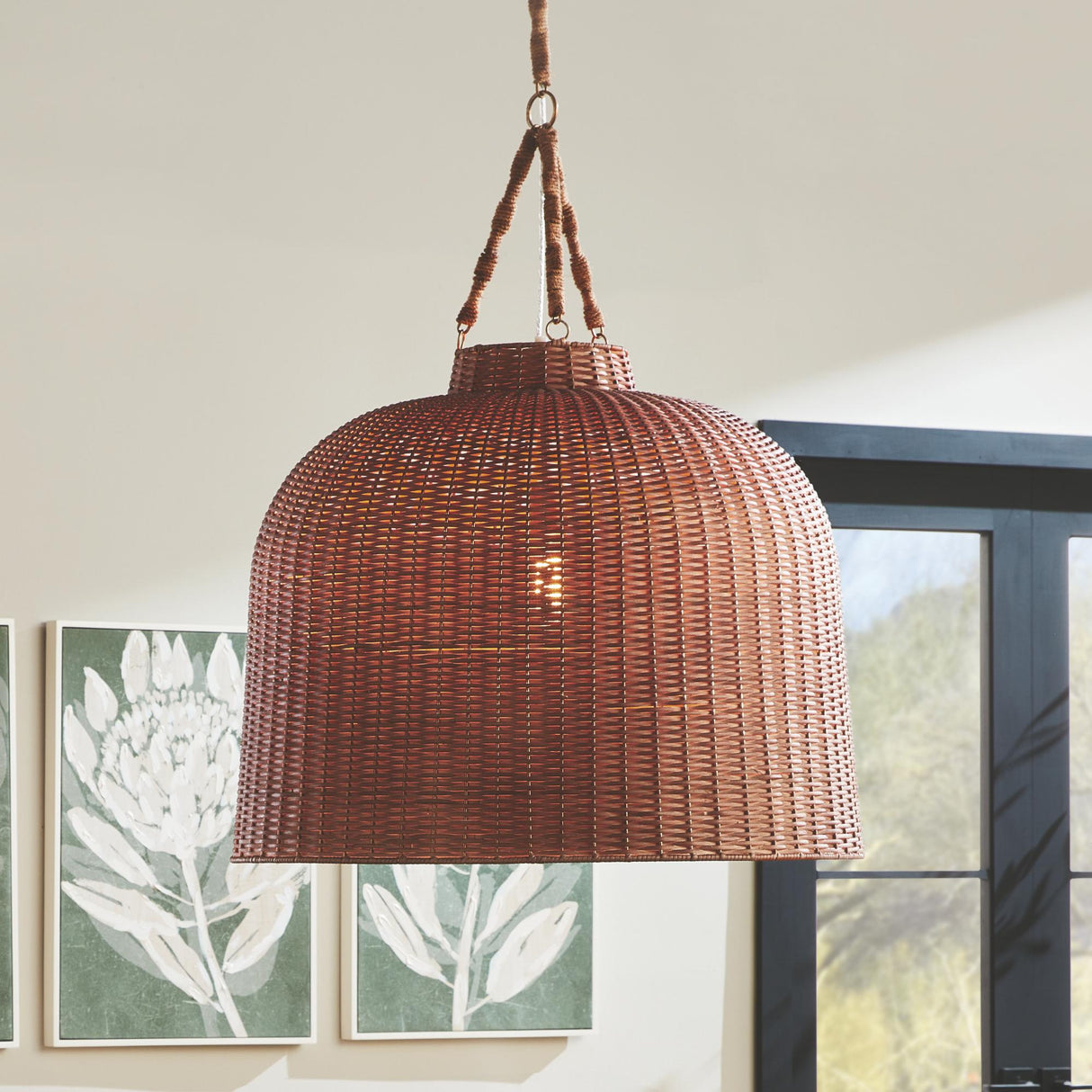 Napa Brown MONTEREY GRANDE PENDANT