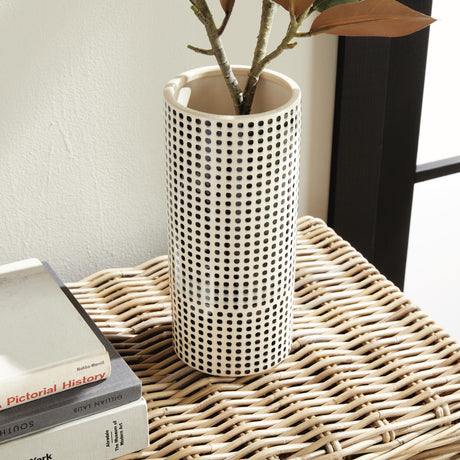 Napa Black/White MINA VASE