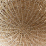 Napa Whitewash CHARLESTON RATTAN FOOTED BOWL