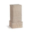 Napa Whitewash CHARLESTON RATTAN PEDESTAL SHORT