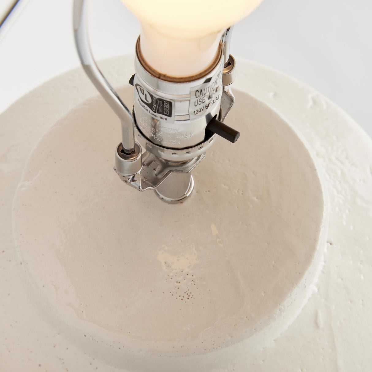 Napa White Monty Lamp