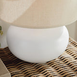 Napa White NOMI LAMP
