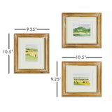 Napa Includes frames ITALIAN LANDSCAPE PRINTS, SET OF 3