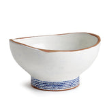 Napa White/Blue SEA BREEZE DECORATIVE BOWL